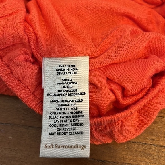 Soft Surroundings Plus Sized colorful top - Picture 4 of 5